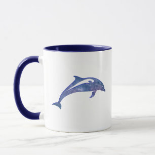 Taza Delfín espacial