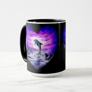 Taza Delfín lúfono