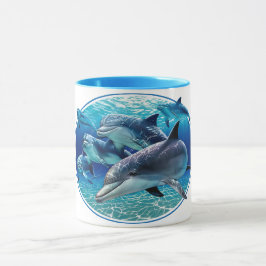 Taza Delfínes por EKLEKTIX