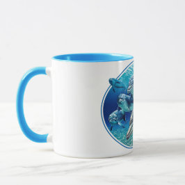 Taza Delfínes por EKLEKTIX