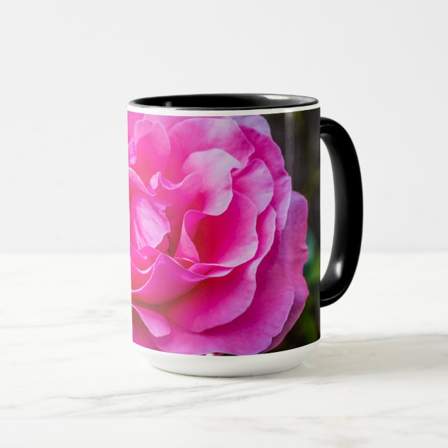 Taza Delicada rosa. (Anverso derecho)