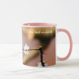 Taza Delicados florecimiento de ácaros japoneses