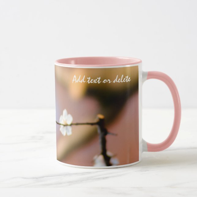 Taza Delicados florecimiento de ácaros japoneses (Derecha)