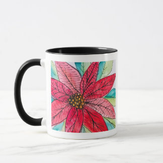 Taza Delicia de Poinsettia