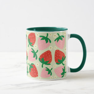 Taza Delicias Dulces de Frutas Verde Oliva