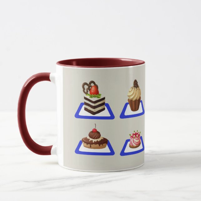 Taza Deliciosa base de pasteles (Izquierda)
