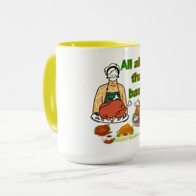 Taza Delicious Baste (Anverso izquierdo)