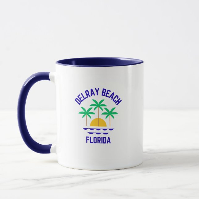 Taza Delray Beach Florida Coffee Mug (Izquierda)