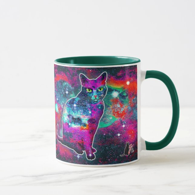 Taza Delta de gato cósmico (Derecha)