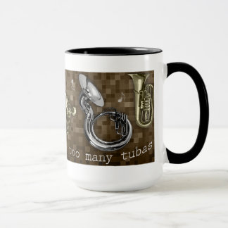 Taza Demasiada basura Tubas