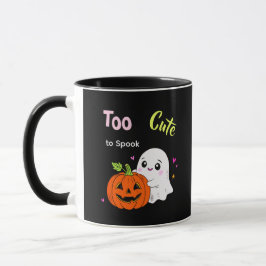Taza Demasiado Lindo para Asustar – Lindo Fantasma de H