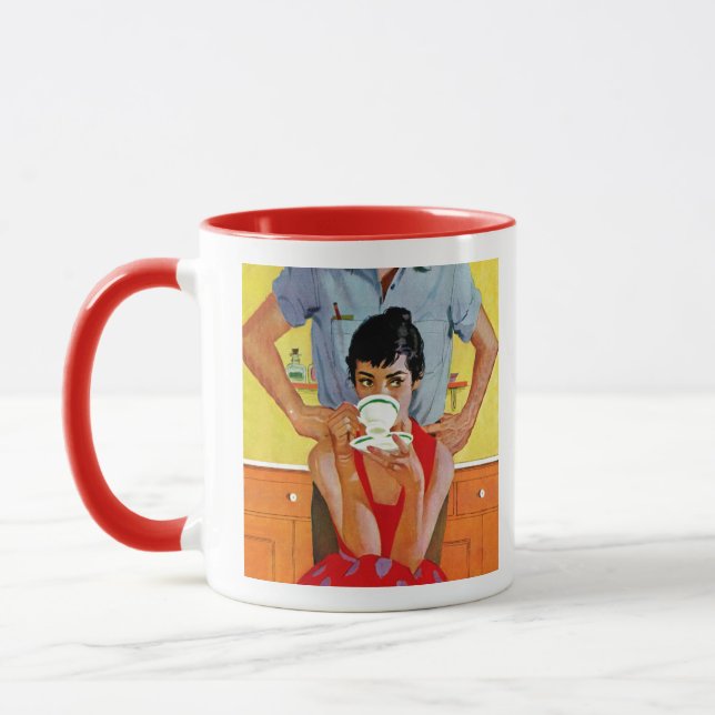 Taza Demasiado tarde componer (Izquierda)