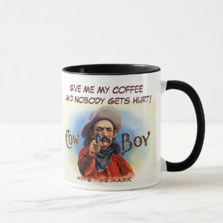 Taza ¡Déme mi café y nadie consigue daño!