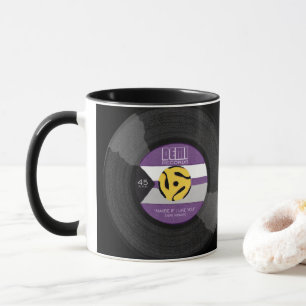 Taza Demi Records Demisexual Orgullo Vinyl LGBTQ