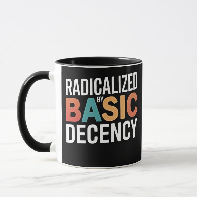 Taza Democracia Social Radicalizada Por La Decencia Bás (Izquierda)