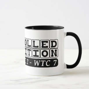 Taza Demolición Controlada Complejo WTC Trabajo Interno