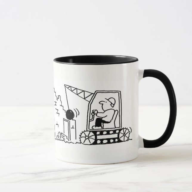 Taza Demolición Personalizado Mug (Derecha)