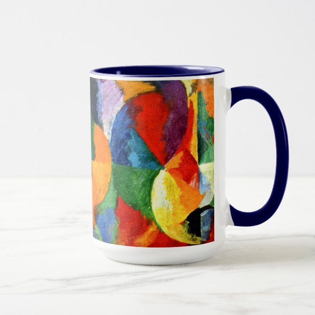 Taza Demora - Formas circulares, Sol, Luna (Derecha)