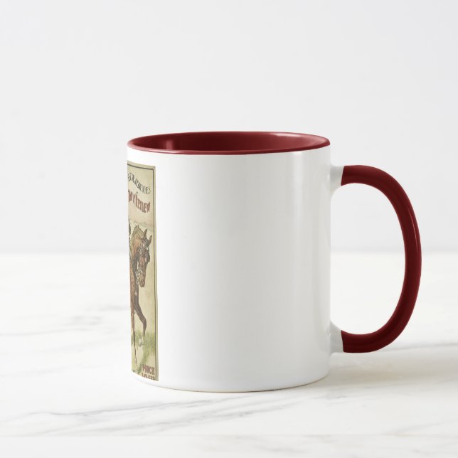Taza Demostraciones salvajes del diario del oeste de (Derecha)