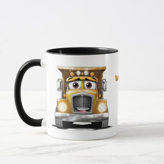 Taza Denny el Camión de la Basura (Izquierda)