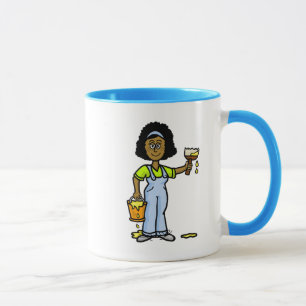 Taza Denominación del pintor de la casa negra Mug