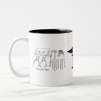 Taza dental de la tecnología