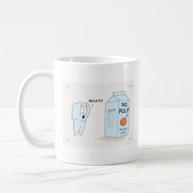 Taza dental de "ninguna pulpa" (Izquierda)