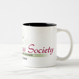 Taza dental del higienista de la diva