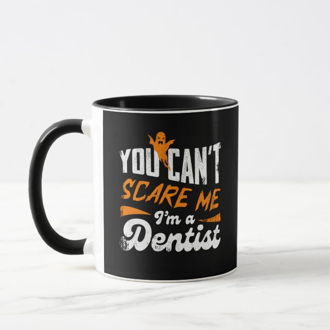Taza Dentista gracioso 🦷 Nada me asusta | Dentist Gift (Izquierda)