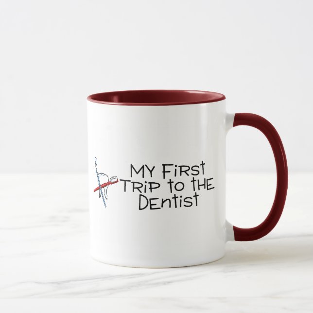Taza Dentista mi primer viaje al dentista (Derecha)