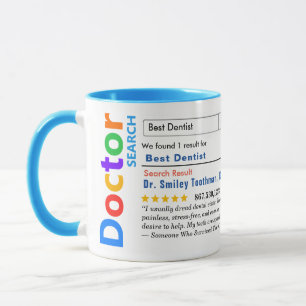 Taza Dentista Personalizado Divertido Mejor