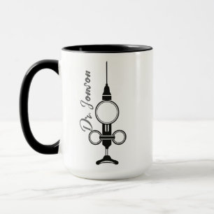 Taza Dentista Personalizado   Nombre Personalizado   De