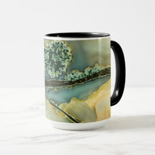 Taza Dentro de una piedra semipreciosa