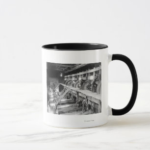 Taza Dentro del molino de sello del oro de la tierra de