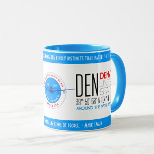 Taza Denver, Estados Unidos elegante