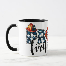 Taza Departamento de Bomberos Orgulloso – Bombero Patri