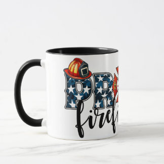 Taza Departamento de Bomberos Orgulloso – Bombero Patri
