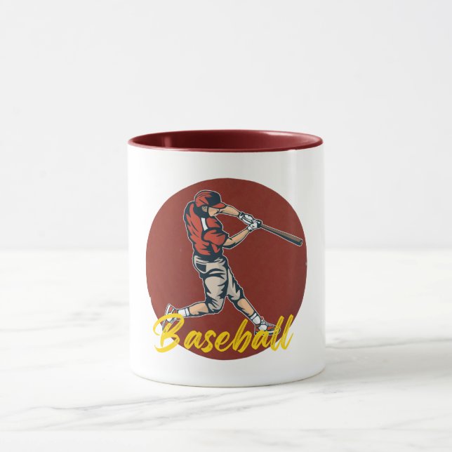 Taza Deporte de béisbol (Centro)