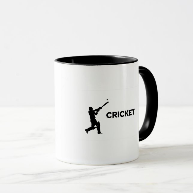 Taza Deportes de cricket Mug - Regalo perfecto para los (Anverso derecho)
