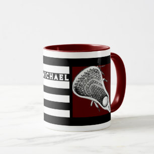 Taza Deportes de Lacrosse Personalizados
