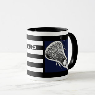 Taza Deportes de Lacrosse Personalizados
