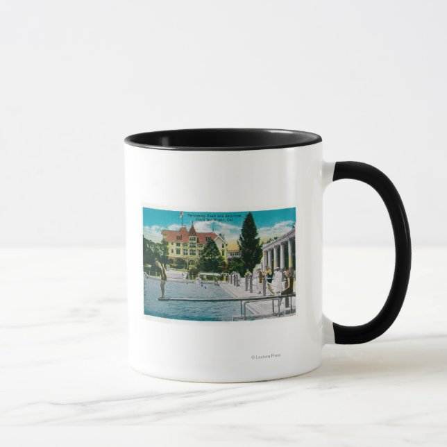 Taza Depósito de baño y solárium del Hotel Del Monte (Derecha)
