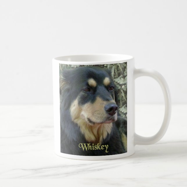 Taza derecha del whisky/del mejor amigo (Derecha)