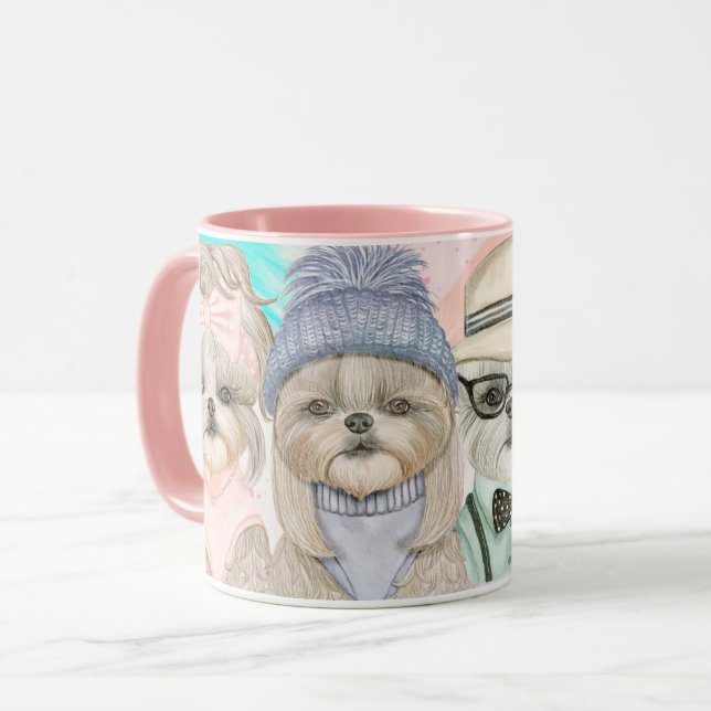 Taza Derpy Shih Tzu (Anverso izquierdo)
