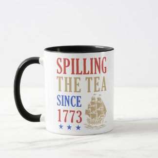 Taza Derramando El Té Desde 1773 Sloth Divertido