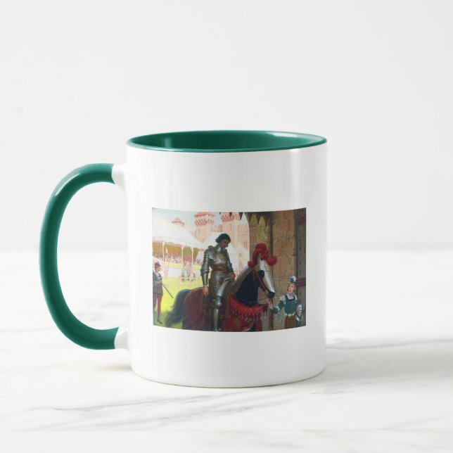 Taza Derrotado, de Edmund Blair Leighton (Izquierda)