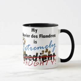 Taza DES extremadamente travieso Flandres de Bouvier