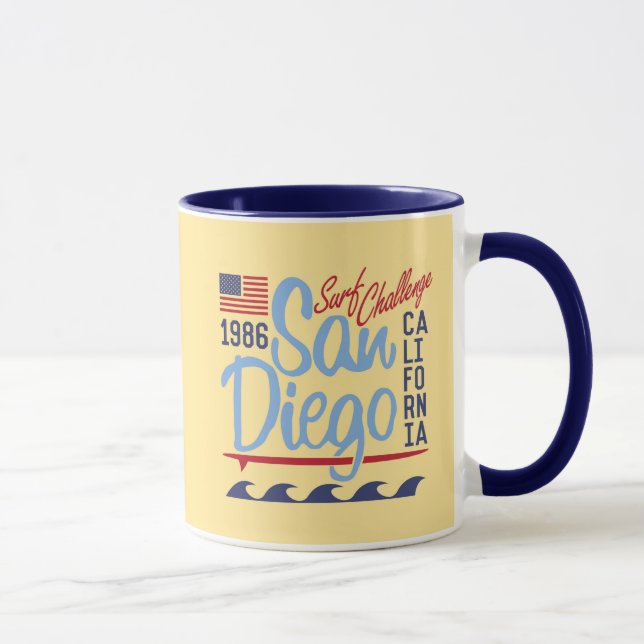 Taza Desafío 1986 de la resaca de San Diego (Derecha)