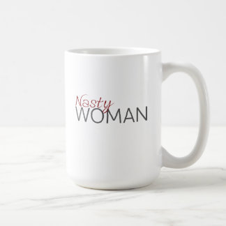 Taza desagradable de la mujer