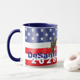 Taza DeSantis 2028 con águila calva